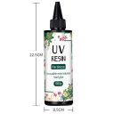 UV pryskyřičné lepidlo 1000 g Epoxidová pryskyřice Bezbarvá kapalina Vysoká průhlednost Rychleschnoucí Výroba šperků DIY Dekorace 8