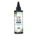 UV pryskyřičné lepidlo 250 g Epoxidová pryskyřice Vysoká průhlednost Rychleschnoucí Tvrditelné UV světlem DIY Šperky Bezbarvá kapalina 1