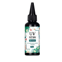 UV pryskyřičné lepidlo 50 g Epoxidová pryskyřice Bezbarvá kapalina Rychleschnoucí Křišťálová tvrdost Výroba šperků DIY Dekorace 1