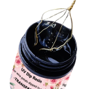 UV ρητίνη κόλλα για κατασκευή καλωδιακών λουλουδιών Διαφανής UV ρητίνη Υψηλή γυαλάδα Κρυστάλλινα κοσμήματα Υπεριώδης σκλήρυνση DIY 2