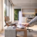 UVC lámpa 9 W 60 V Kétcsöves 165 x 26 mm Átlátszó üveg és fehér foglalat két tüskével Hideg fehér 5500–7000 K G23 foglalatú eszközökbe 6