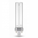 UVC-lamppu 9 W 60 V Kaksiputkinen 165 x 26 mm Kirkas lasi ja valkoinen kanta kahdella nastalla Kylmä valkoinen 5500–7000 K G23-kannalla varustettuihin 1