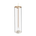 Üveges állvány illatpálcikákhoz 4,7 x 20 cm Modern design A hulló hamu megfogása Állvány illatpálcikákhoz Aromaterápia 1