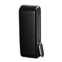 Vægmonteret sæbe- og showergeldispenser 420 ml Badeværelsesvaskemiddeldispenser 5×8×28 cm Væskepumpe Montering uden boring 3