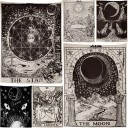 Vægtæppe med astrologisk motiv 1