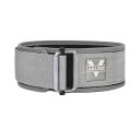 Vægtløftningsbælte str. L plade 90 cm til taljemål 85–100 cm, polyesterbælte med stålspænde til fitness, styrketræning og vægtløftning 4