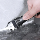 Værktøj til fjernelse og udjævning af fugemasse med 5 silikoneadaptere Professionel håndskrabber til fuger og afslutningsarbejde 2