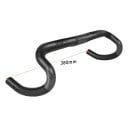 Vägar karbonstyren 380 mm drop bar karbon svarta kompakta ergonomiska form för landsvägscykel lätt konstruktion 3