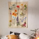 Väggtapet med blommor 2