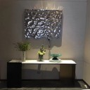 Vågig väggdekoration 50–120 cm 3D-effekt PVC Modern plastisk väggpanel Designad inredningsdekoration 2