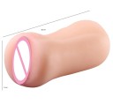 Vagina artificial 10 x 4 cm forma ergonómica tamaño adaptable material agradable diseño detallado embalaje discreto 2