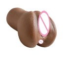 Vagina artificial 2 en 1 y apertura anal para máximo placer y discreción, diseño de silicona de fácil mantenimiento. 7