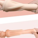 Vagina artificial realista con ventosa y textura realista en un estuche rígido para una estimulación fuerte, embalaje discreto. 3