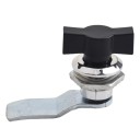 Válcový zámek na skříňky a nábytek s otočným jazýčkem 50 × 38,7 mm mechanický zámek pro dvířka zásuvky a skříňky 4