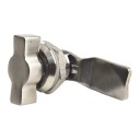 Válcový zámek na skříňky a nábytek s otočným jazýčkem 50 × 38,7 mm mechanický zámek pro dvířka zásuvky a skříňky 2