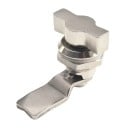 Valcový zámok na skrinky a nábytok s otočným jazýčkom 50 × 38,7 mm mechanický zámok pre dvierka zásuvky a skrinky 5