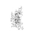 Väliaikainen kukkatatuointi 21