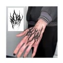 Väliaikainen vedenpitävä tatuointi 14 x 10 cm Tatuointi kädenselässä Kestää 15 päivää Feikkitatuointi Miehille ja naisille Realistinen aihe 5
