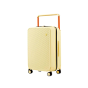 Valigia da viaggio 50 cm Bagaglio a mano Covestro PC Manico telescopico largo Ruote silenziose Tasca impermeabile 4