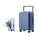 Valigia da viaggio con ruote 50 cm Struttura in alluminio e PC Bagaglio a mano da cabina Manico telescopico ampio Valigia resistente per viaggi 3