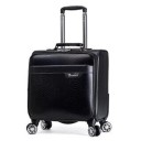 Valigia da viaggio su quattro ruote doppie Bagaglio con manico estraibile e maniglia superiore Per viaggi di lavoro e weekend Dimensioni 41 x 39 x 18
