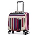 Valiză de călătorie cu patru roți duble Bagaj cu mâner extensibil și mânere superioare Pentru călătorii de afaceri și weekend Dimensiune 41 x 39 x 7
