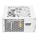 Valkoinen PC-virtalähde SFX 600 W täysin modulaarinen +12 V 50 A -haaralla sekä LLC- ja DC-DC-kytkennällä, sisäänmeno 100–240 V pelikäyttöön 5