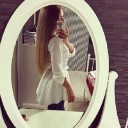 Valkoinen pusero, jossa on nauhoja 2