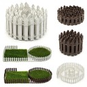Valla de madera en miniatura para el jardín J1386 2