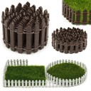 Valla de madera en miniatura para el jardín J1386 3