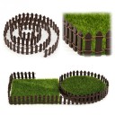 Valla de madera en miniatura para el jardín J1386 4