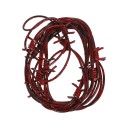 Valse decoratieve prikkeldraad 2,5 m decoratieve rekwisiet imitatie prikkeldraad voor Halloween, thematische feesten en griezelige decoratie 2