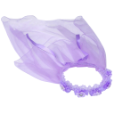 Vălul de nuntă pentru copii cu tiara Dublu strat Tulle Coroană florală Văl de prințesă pentru nuntă, sărbătoare, fotografiere 11