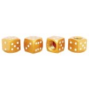 Valve Caps Dice 4 pcs 6