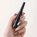 Vandafvisende flydende eyeliner i sort 10 cm med tynd pensel langtidsholdbar og vandfast til en markant og præcis øjenmakeup 3