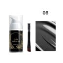 Vandafvisende semi-permanent farve til øjenbryn 10 ml 2,4 x 7,7 cm i 6 naturlige nuancer med holdbarhed på 3-7 dage for langvarig makeup 1