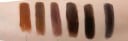 Vandafvisende semi-permanent farve til øjenbryn 10 ml 2,4 x 7,7 cm i 6 naturlige nuancer med holdbarhed på 3-7 dage for langvarig makeup 9
