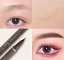 Vandfast flydende eyeliner med ultratynd spids på 0,01 mm til præcise linjer og tegning af underliggende vipper eller bryn, langtidsholdbar 6