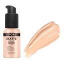 Vandfast makeup med kraftig dækning Fuld dækning makeup mod hudufuldheder Langtidsholdbar makeup i 24 timer 30 ml 2