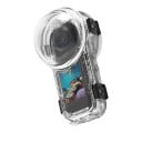 Vandtæt dæksel til Insta360 X5 S med hurtigfrigivelsesbeslag Underwater Case Gennemsigtig Adapter Antidugindsatser og taske til dykning 3