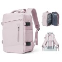 Vandtæt nylon rejserygsæk 40 x 20 x 25 cm Vandtæt lomme Sidelomme til flaske Dobbelt lynlås Flybagage Håndbagagerygsæk 4