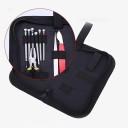 Vandtæt værktøjsetui 20,5 x 10 x 5 cm Oxford reparationspose Opbevaringstaske til elektrikere og gør-det-selv entusiaster. 4