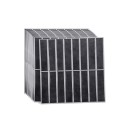 Vandtætte selvklæbende fliser 25,4 x 25,4 cm PET 10 stk vægklistermærker til køkken badeværelse nem installation 3