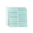 Vandtætte selvklæbende fliser 25,4 x 25,4 cm PET 10 stk vægklistermærker til køkken badeværelse nem installation 9