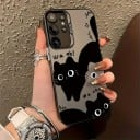 Vankkumaton kotelo Samsung Galaxy S24:lle Kuvioitu Materiaali PC ja TPU Polykarbonaattinen takakansi Suojakuori puhelimelle 9