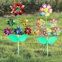 Vanneau de jardin avec fleurs 2