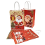 Vánoční dárková taška 21 x 15 x 8 cm 4 ks 3