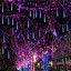 Vánoční osvětlení padající rampouchy 50 cm 3