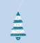 Vánoční závěsný strom 8