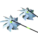 Vânturător reflexiv pentru respingerea păsărilor 24 x 50 cm din material mylar, vânturător strălucitor pentru protecția grădinii, câmpurilor 5